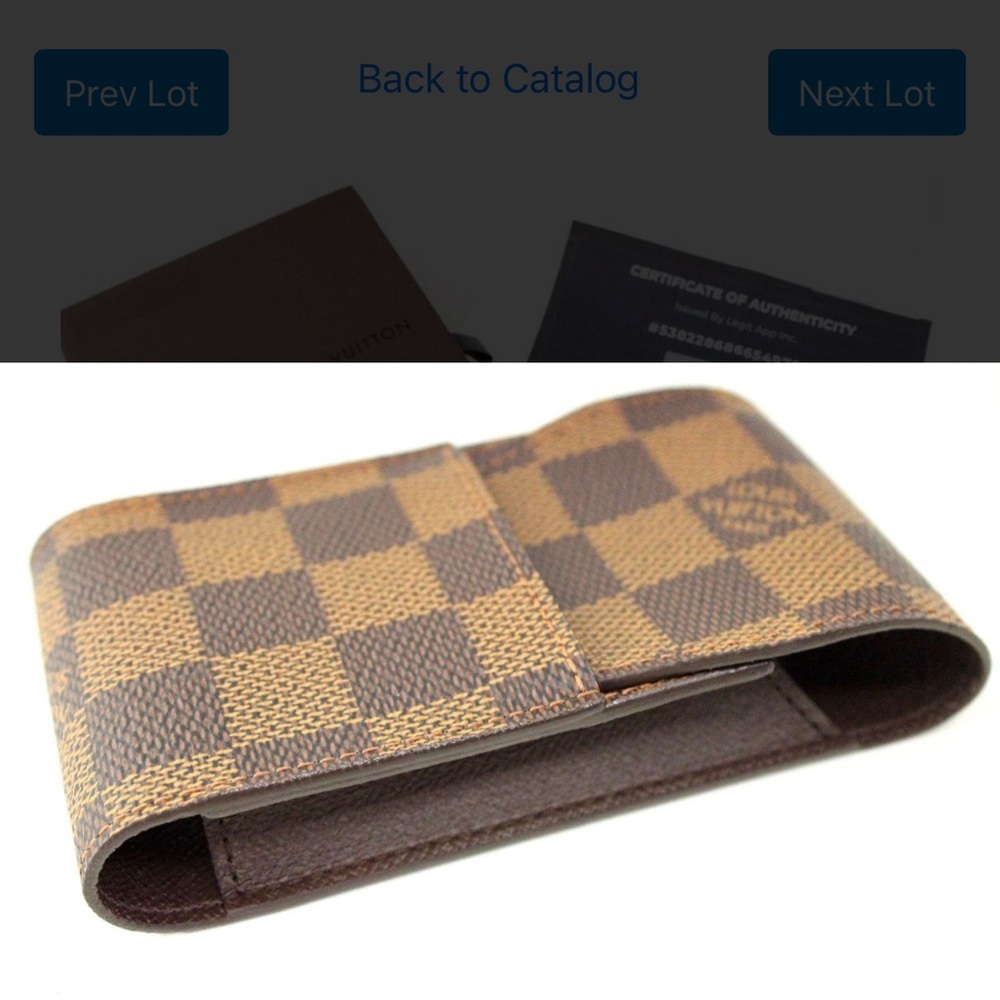 Louis Vuitton Damier Ebene Wallet - Picture 7 of 8